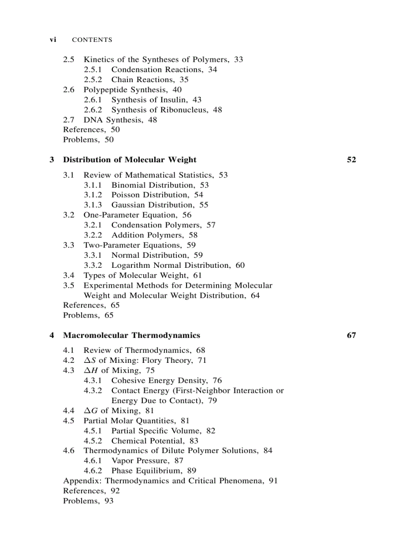 image for page PHYSICAL CHEMISTRY OF MACROMOLECULES Basic Principles and Issues 2d Ed