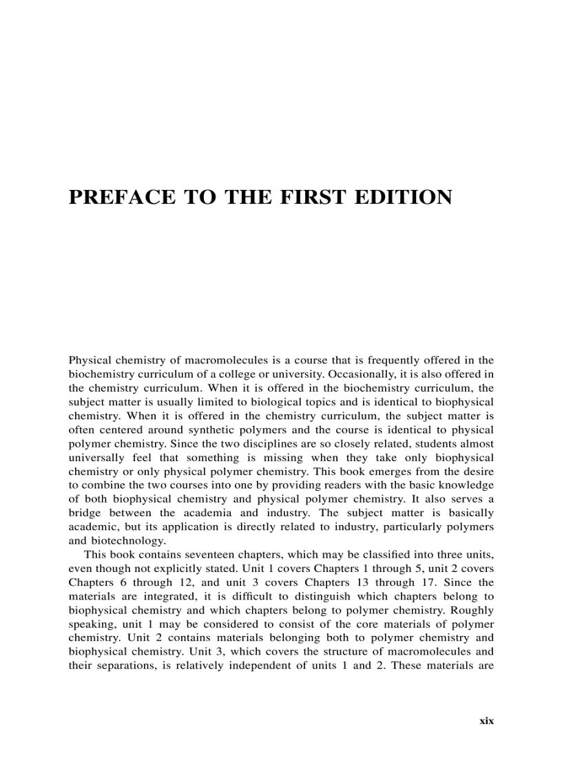 image for page PHYSICAL CHEMISTRY OF MACROMOLECULES Basic Principles and Issues 2d Ed