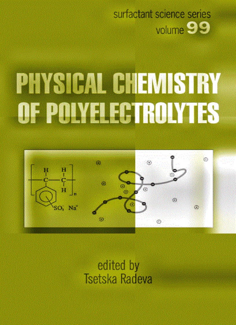 image for page Physical Chemistry of Polyelectrolytes