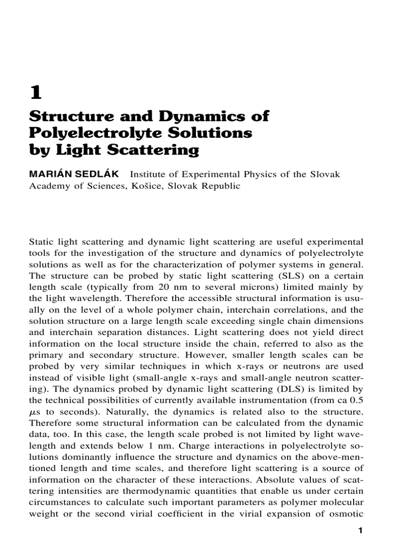image for page Physical Chemistry of Polyelectrolytes