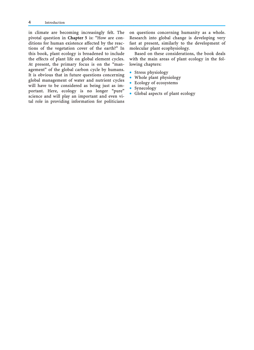 image for page Plant Ecology