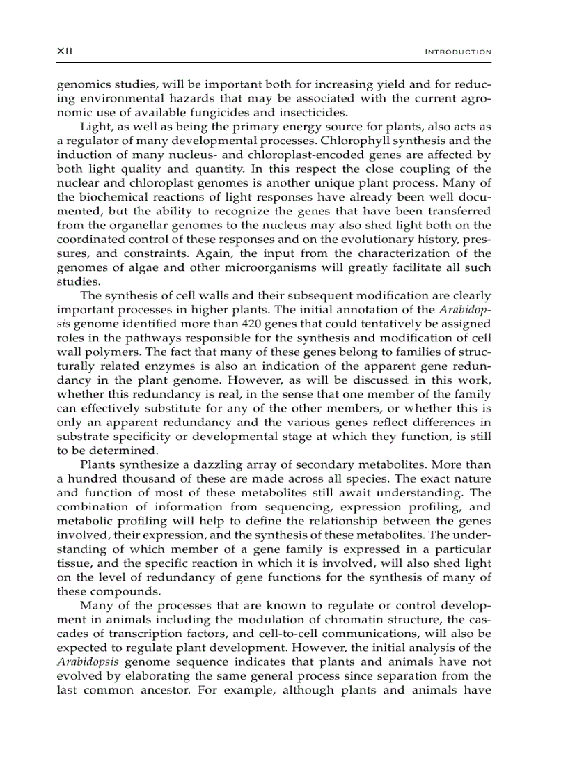 image for page Plant Genomics and Proteomics