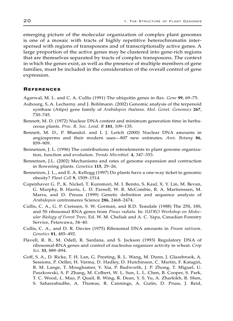 image for page Plant Genomics and Proteomics