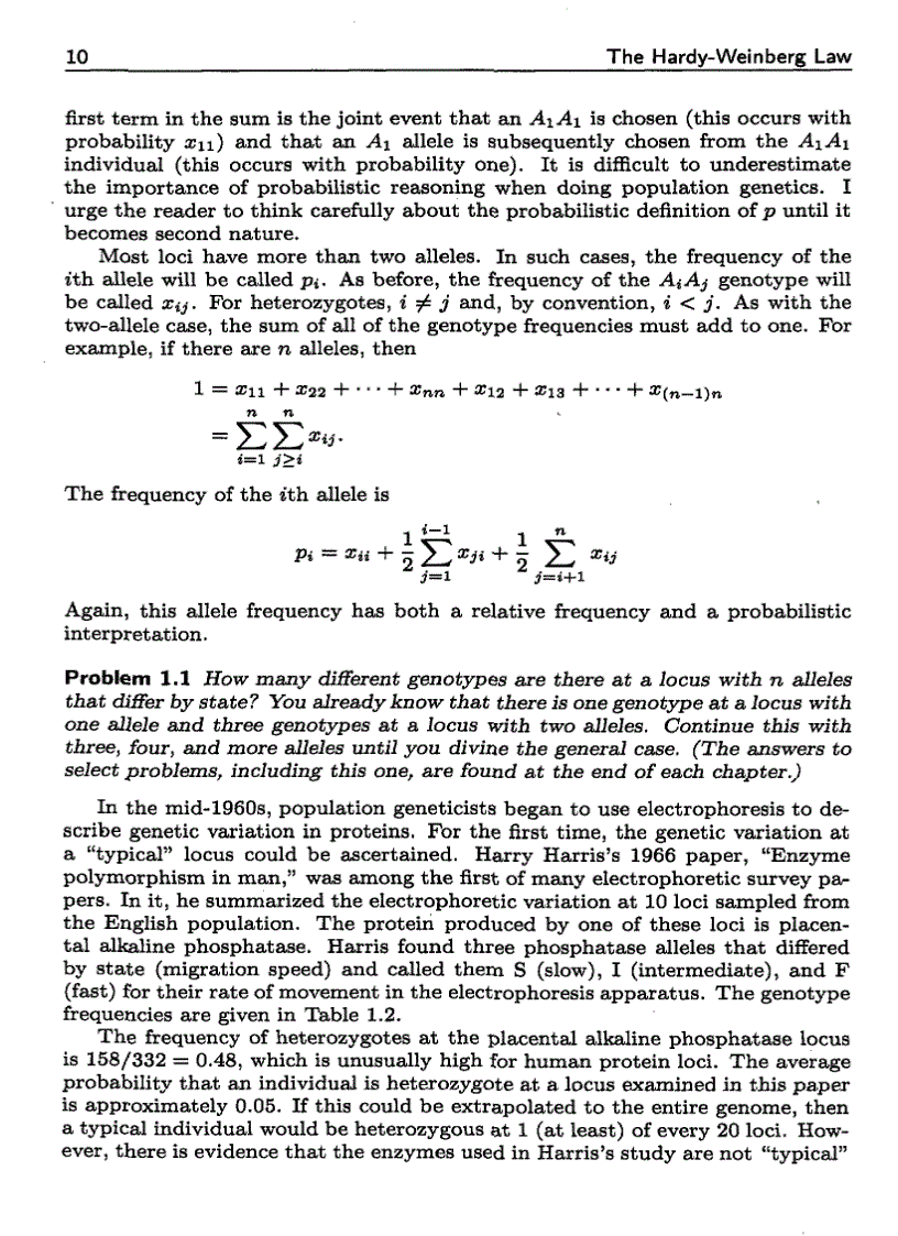 image for page Population Genetics A Concise Guide