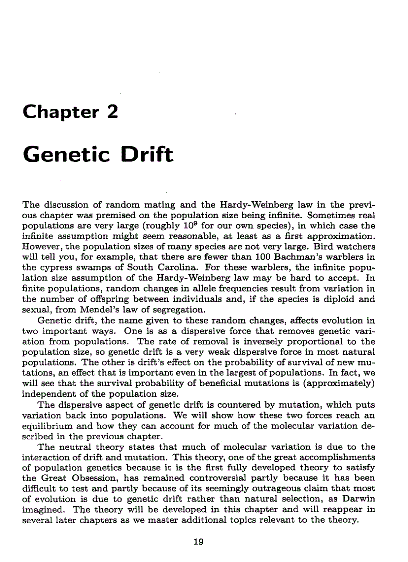 image for page Population Genetics A Concise Guide