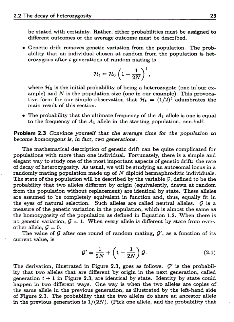 image for page Population Genetics A Concise Guide