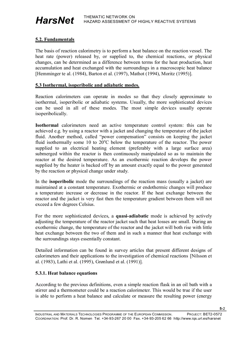 image for page Reaction Calorimetry
