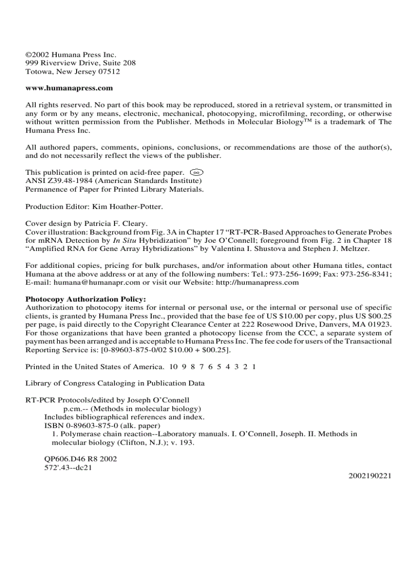 image for page Rt Pcr Protocols