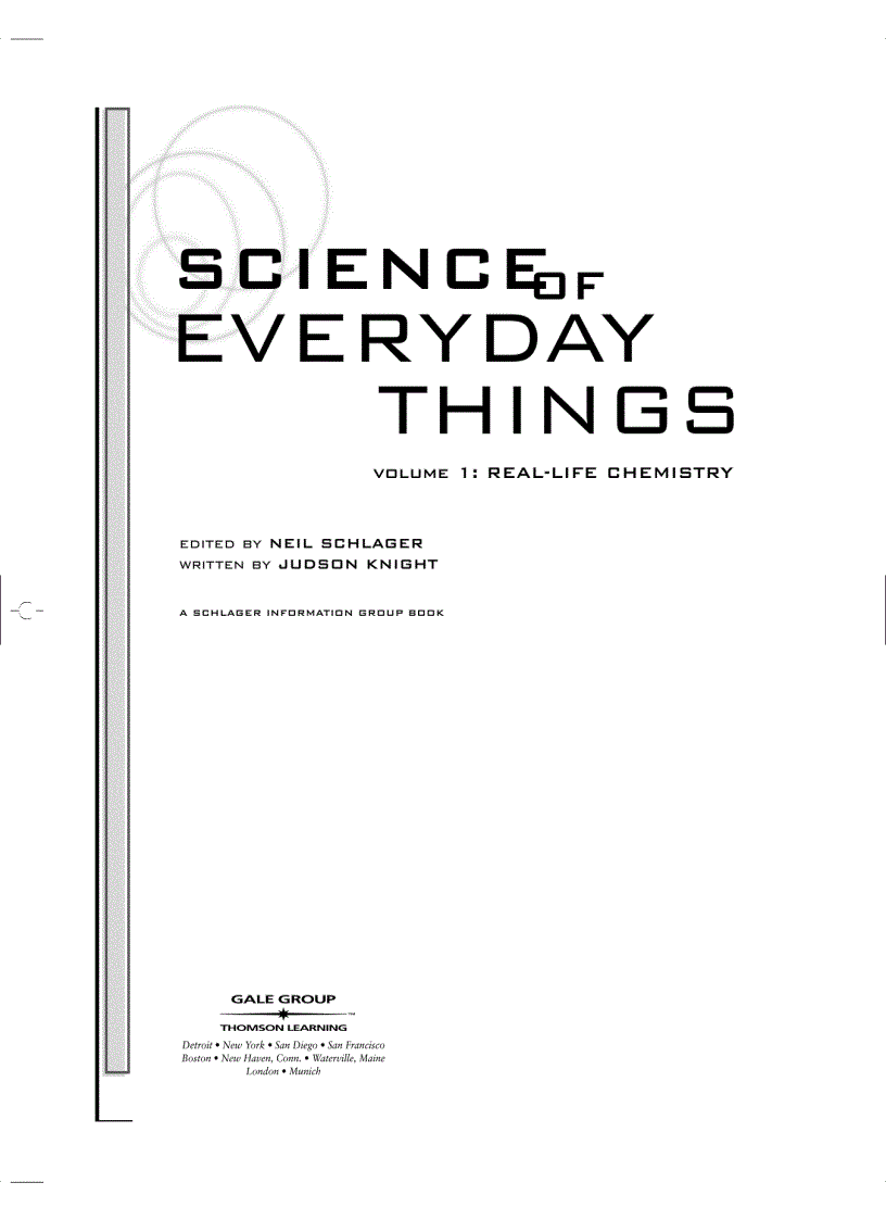 Science of Everyday Things Vol 1