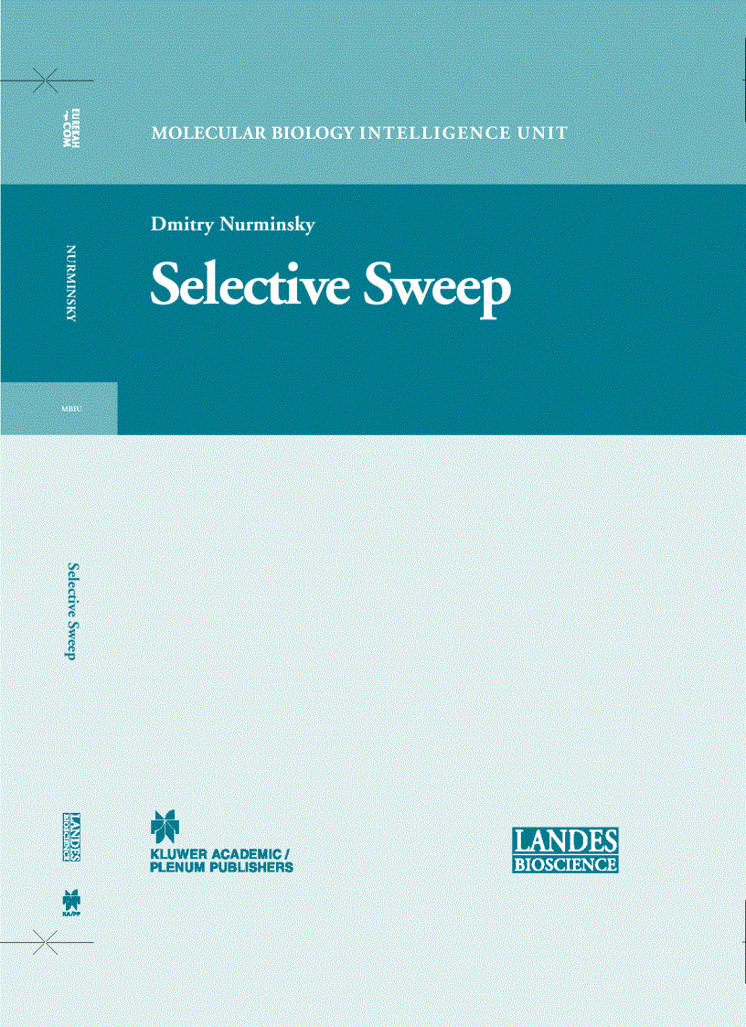 image for page Selective Sweep