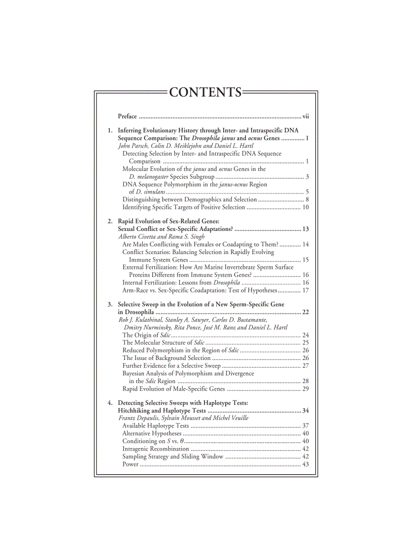 image for page Selective Sweep