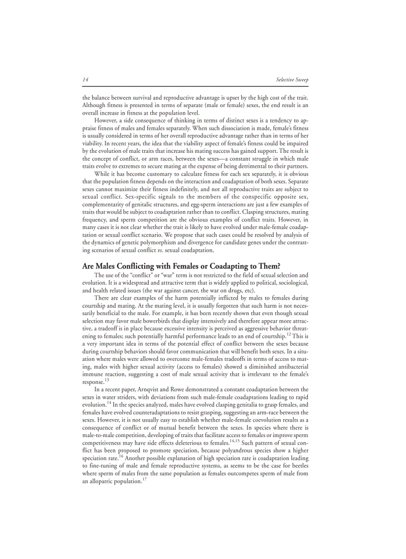 image for page Selective Sweep