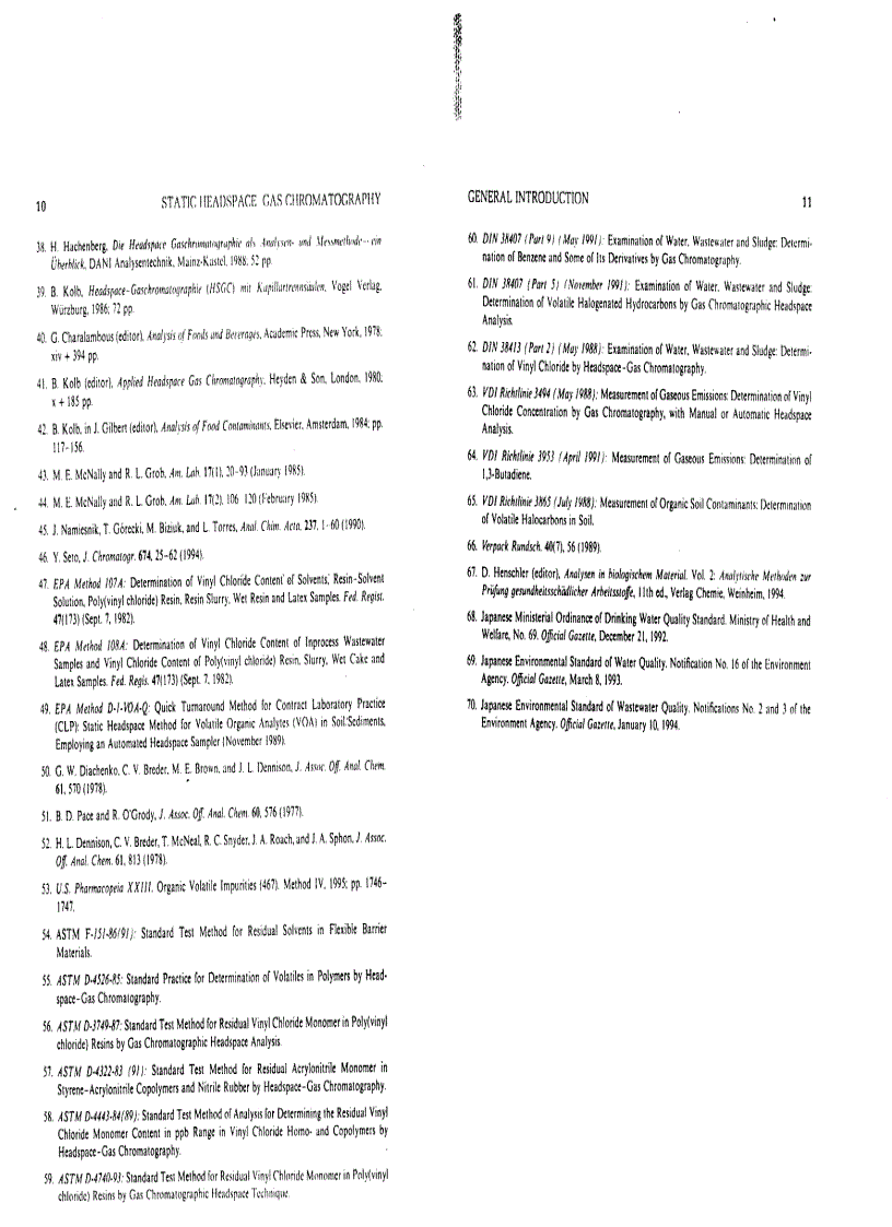 image for page Static Headspace Gas Chromatography Theory and Practice