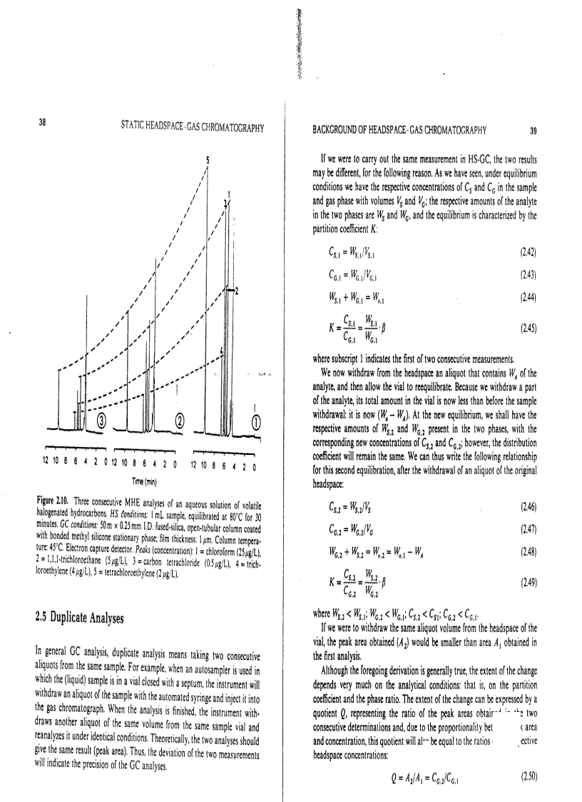 image for page Static Headspace Gas Chromatography Theory and Practice