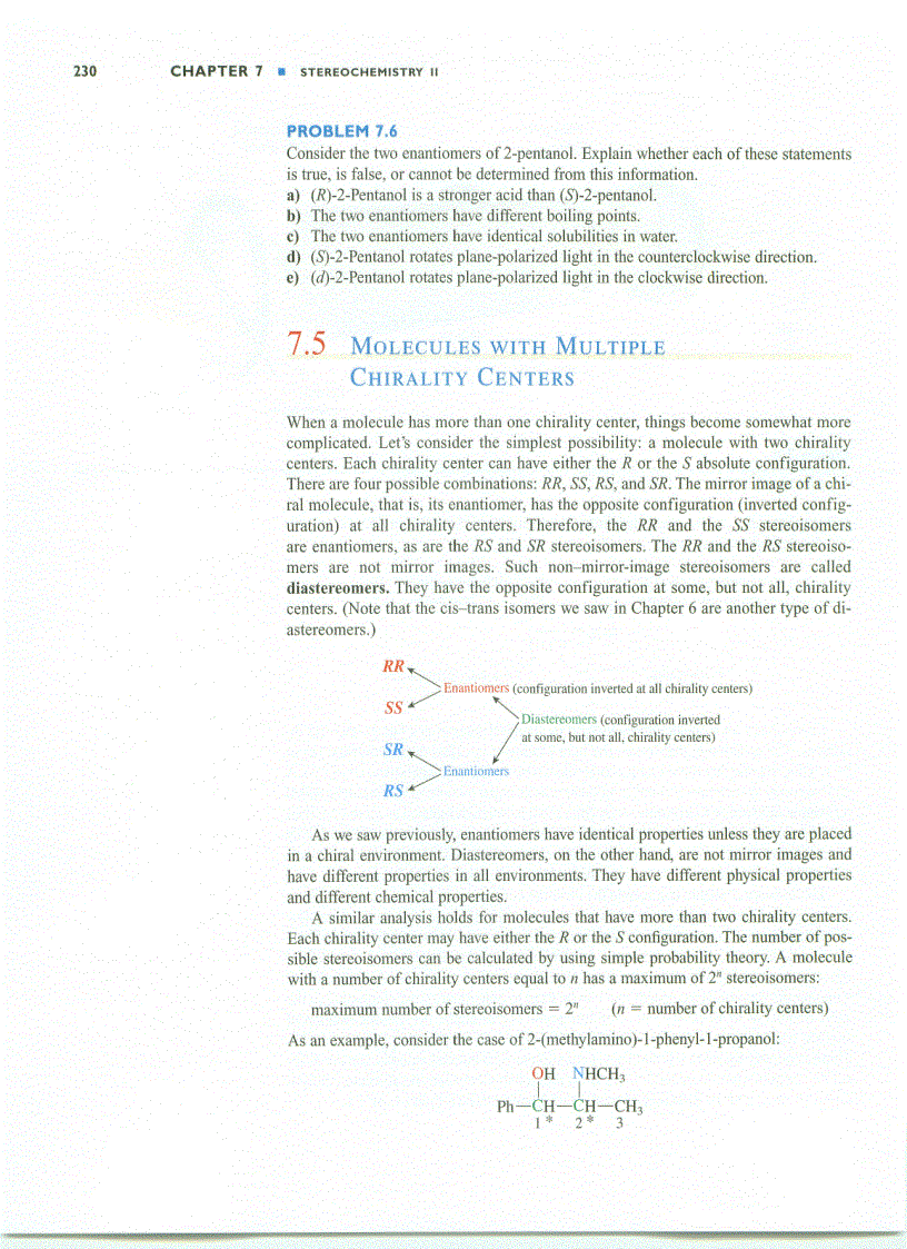 image for page Stereochemistry II Chapter 07