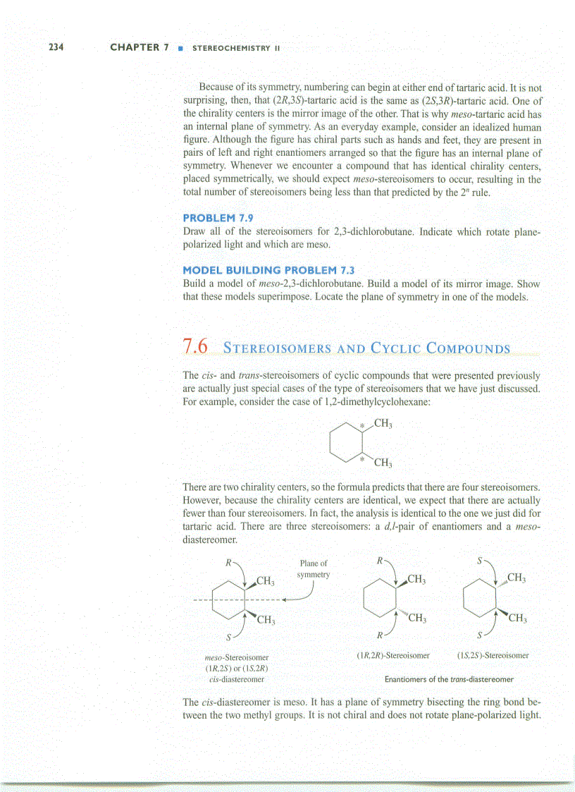 image for page Stereochemistry II Chapter 07