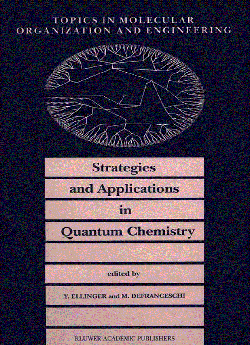 image for page Strategies and Applications in Quantum Chemistry From Molecular Astrophysics to Molecular Engineering