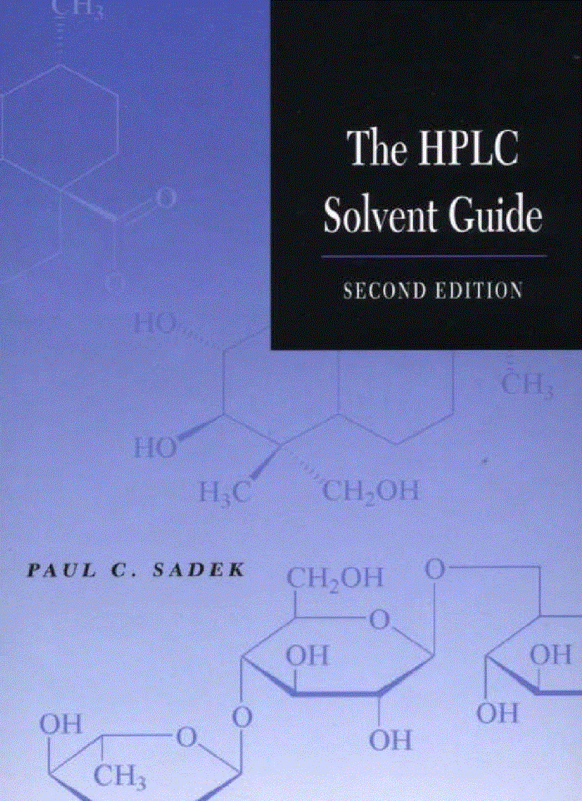 The HPLC Solvent Guide 2nd Edition