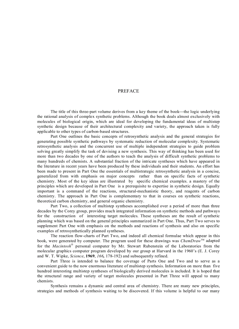 image for page The logic of chemical synthesis