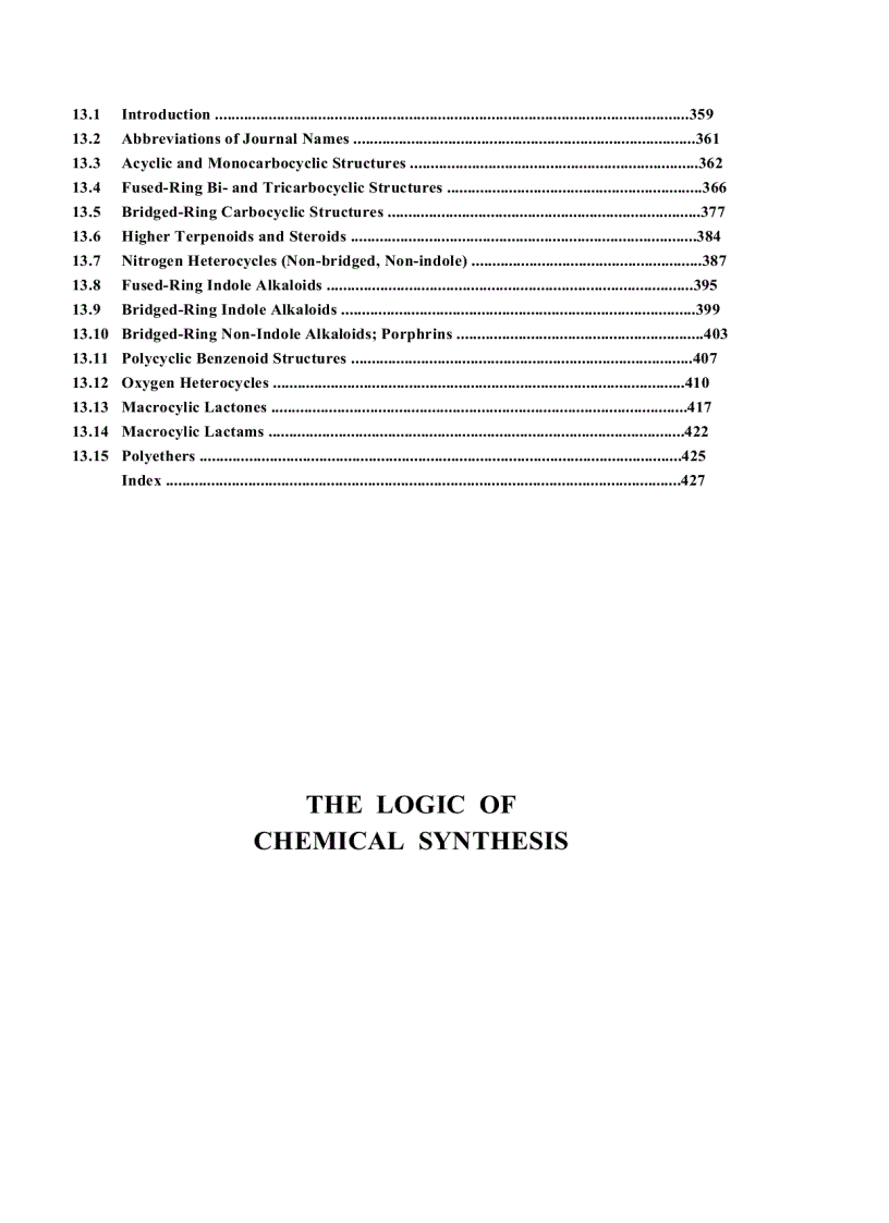 image for page The logic of chemical synthesis