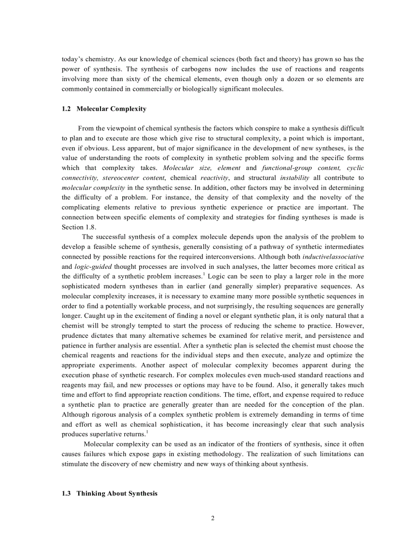 image for page The logic of chemical synthesis