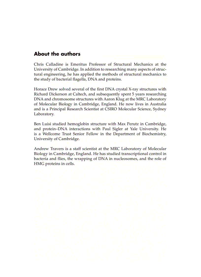 image for page Understanding DNA The Molecule and How It Works 3rd ed