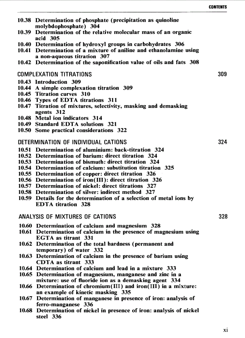image for page Vogel s TEXTBOOK OF QUANTITATIVE CHEMICAL ANALYSIS 5th ed