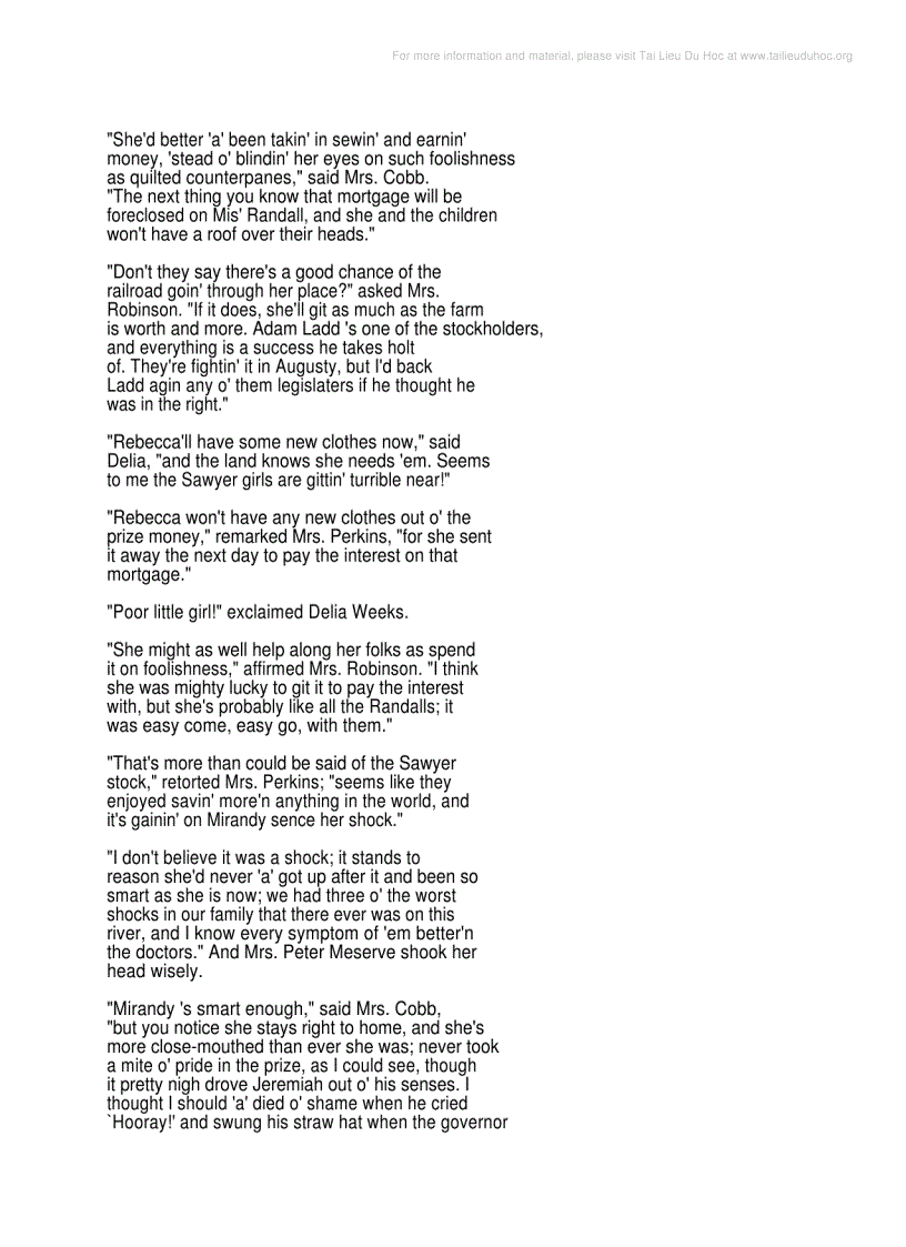 image for page Rebecca Of Sunnybrook Farm