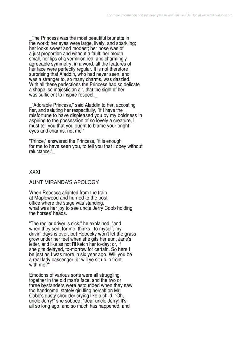 image for page Rebecca Of Sunnybrook Farm