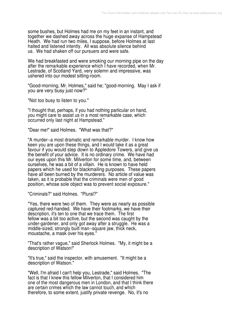 image for page Return of Sherlock Holmes