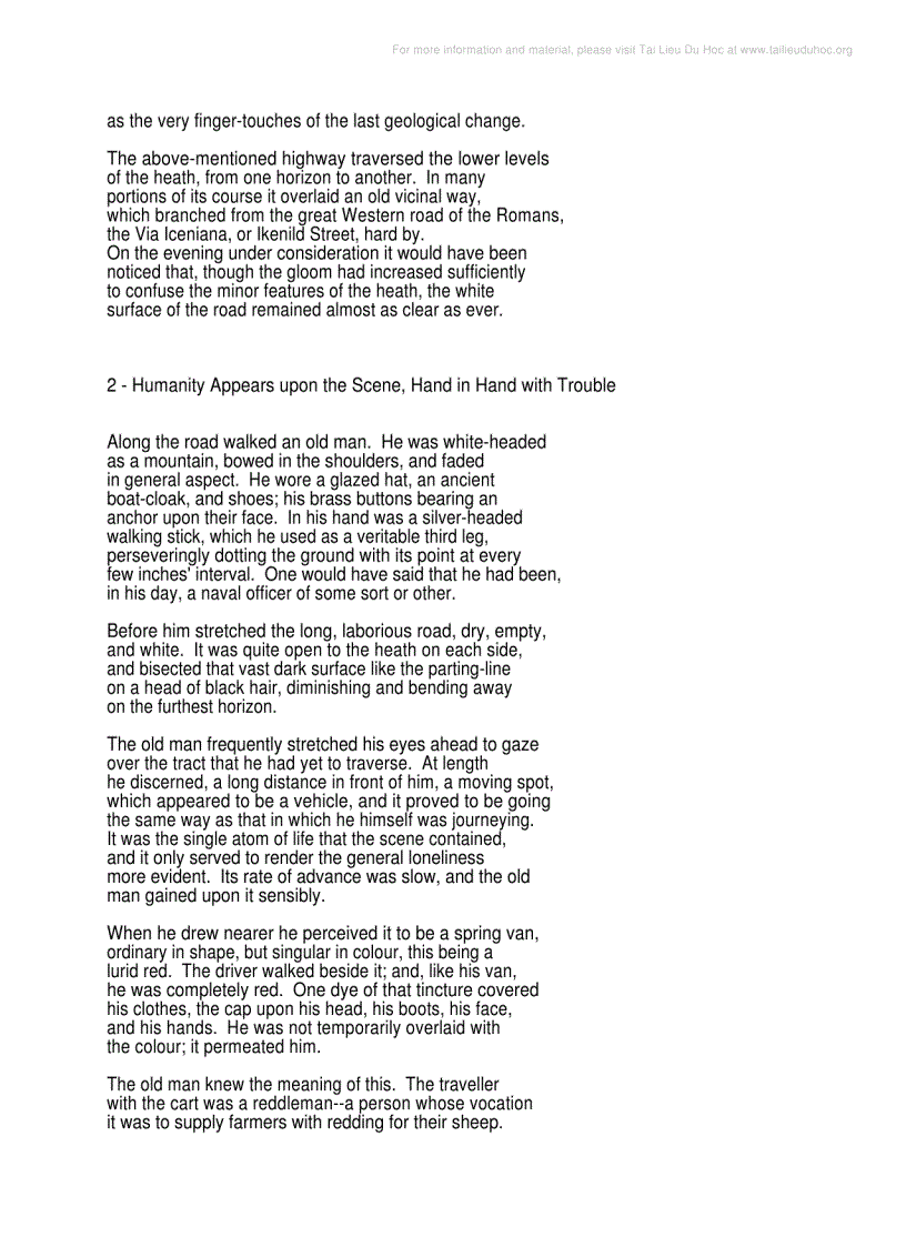 image for page Return of the Native by Thomas Hardy