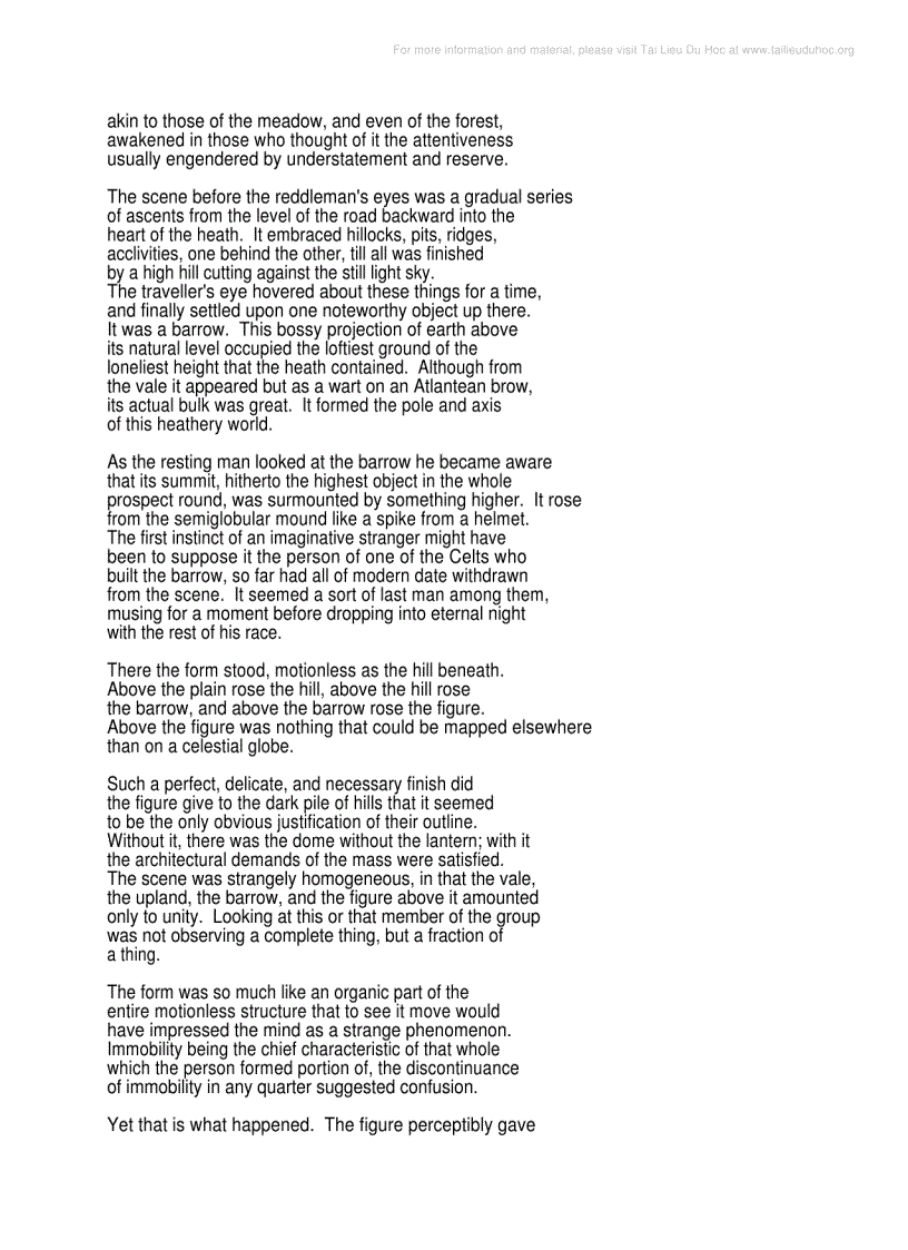 image for page Return of the Native by Thomas Hardy