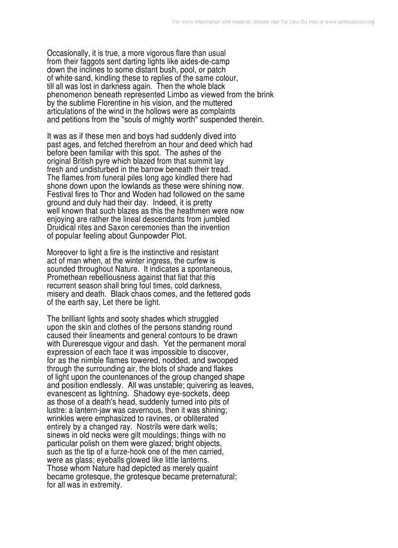 image for page Return of the Native by Thomas Hardy