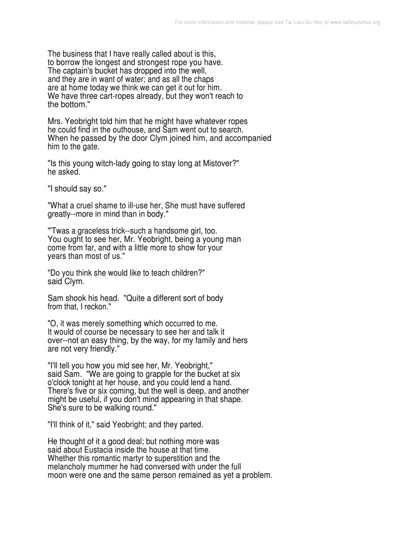 image for page Return of the Native by Thomas Hardy