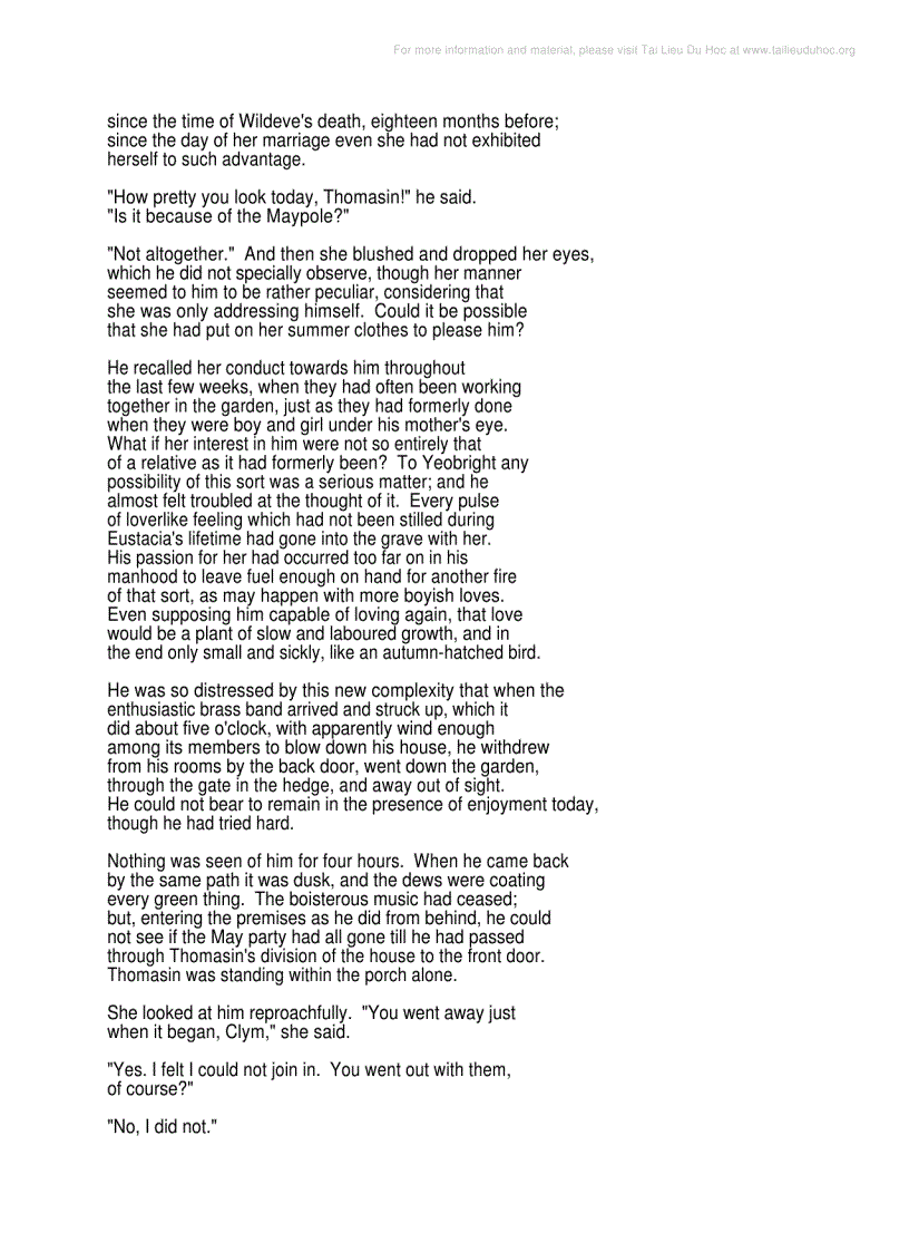 image for page Return of the Native by Thomas Hardy