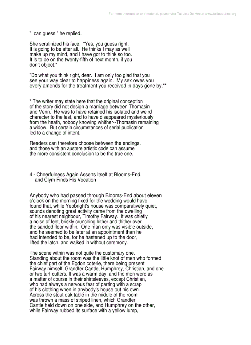 image for page Return of the Native by Thomas Hardy