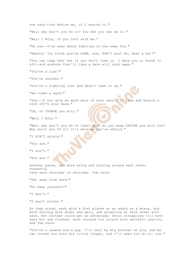 image for page The Adventures of Tom Sawyer