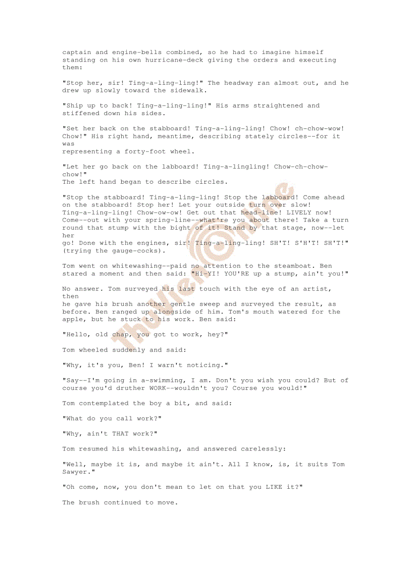 image for page The Adventures of Tom Sawyer