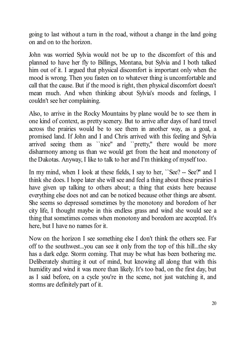 image for page Zen and the Art of Motorcycle Maintenance An Inquiry Into Values