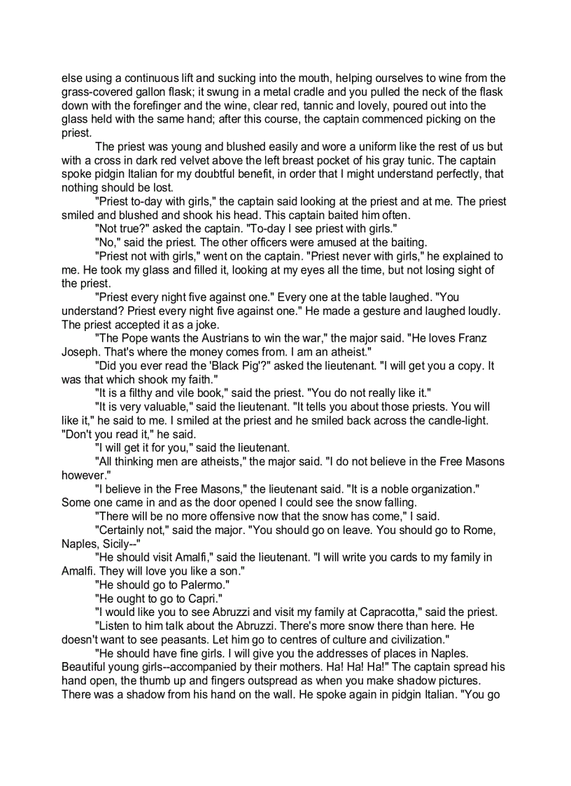 image for page A Farewell To Arms