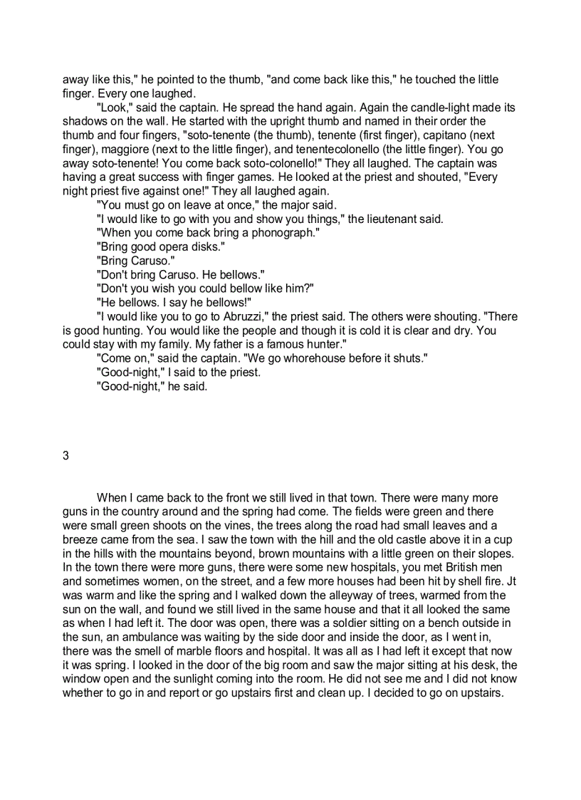 image for page A Farewell To Arms