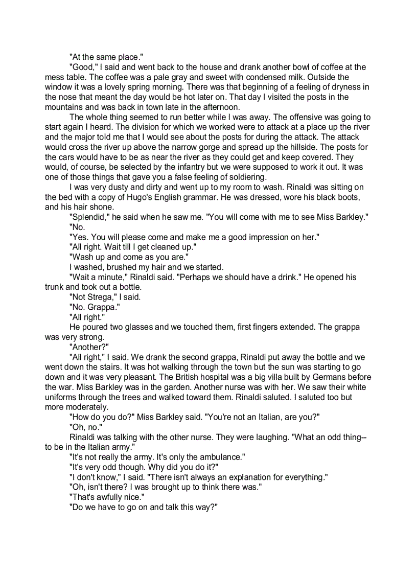 image for page A Farewell To Arms