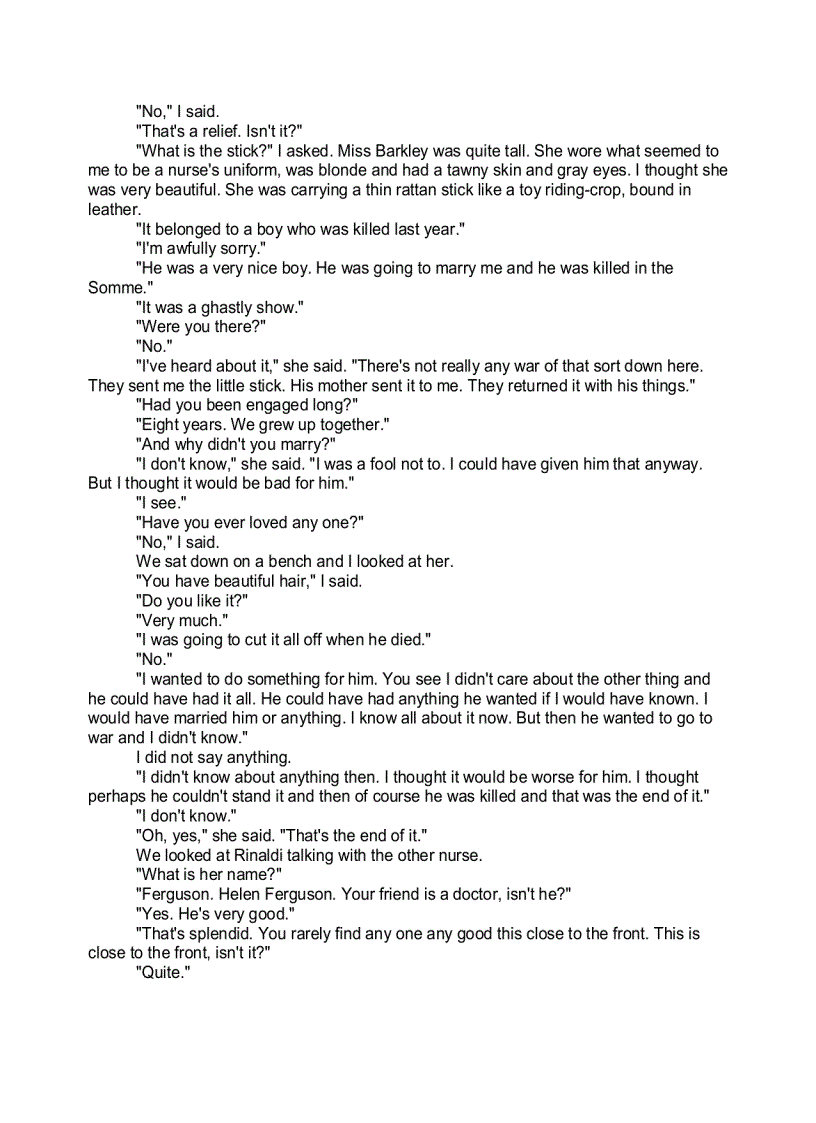 image for page A Farewell To Arms