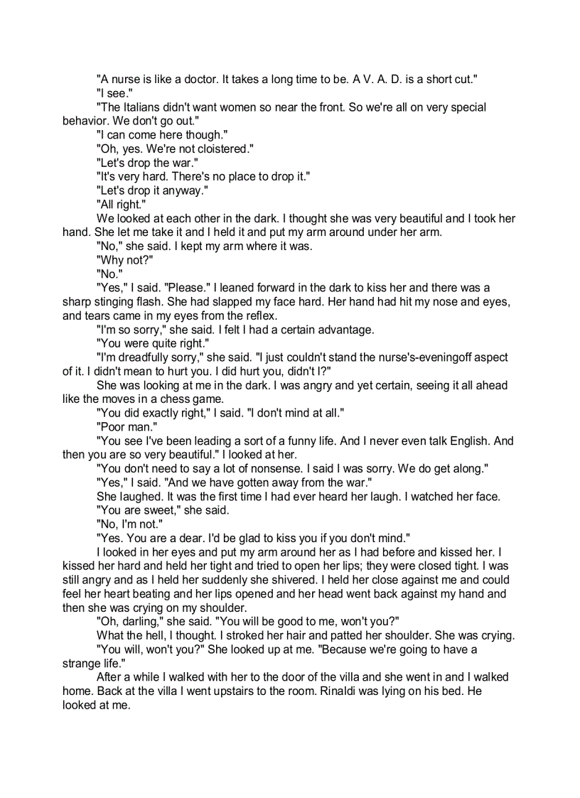 image for page A Farewell To Arms