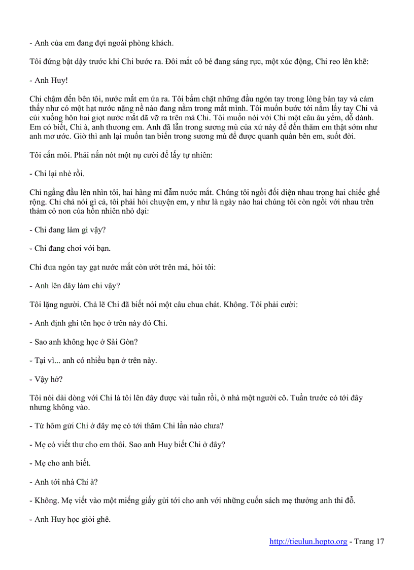 image for page Anh Chi yêu dấu