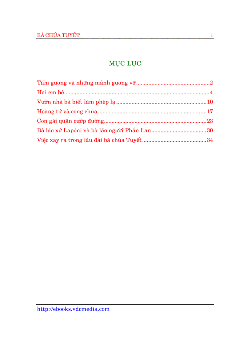 image for page Bà chúa Tuyết