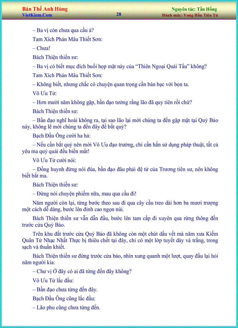 image for page Bán Thế Anh Hùng