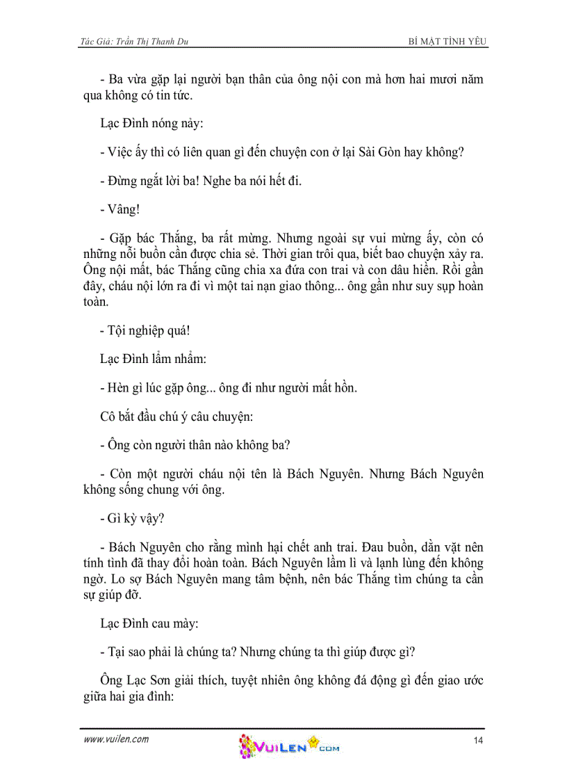 image for page Bí mật tình yêu