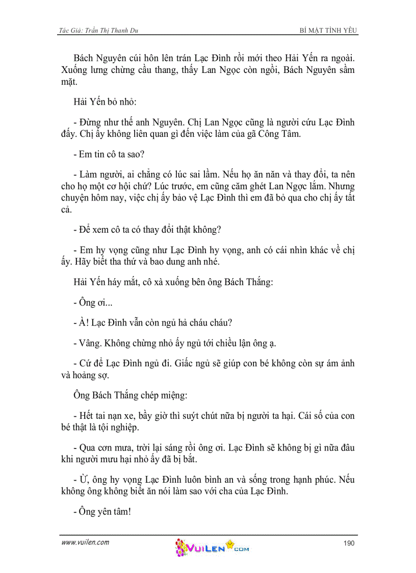 image for page Bí mật tình yêu