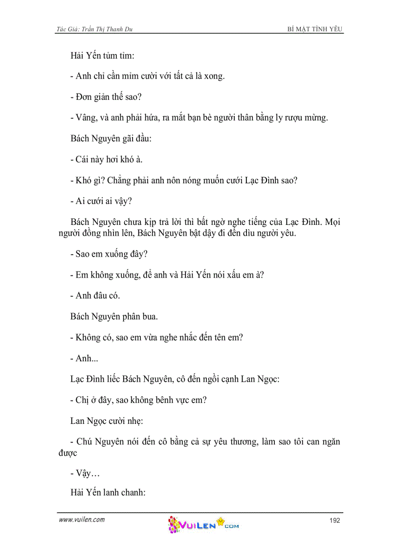 image for page Bí mật tình yêu